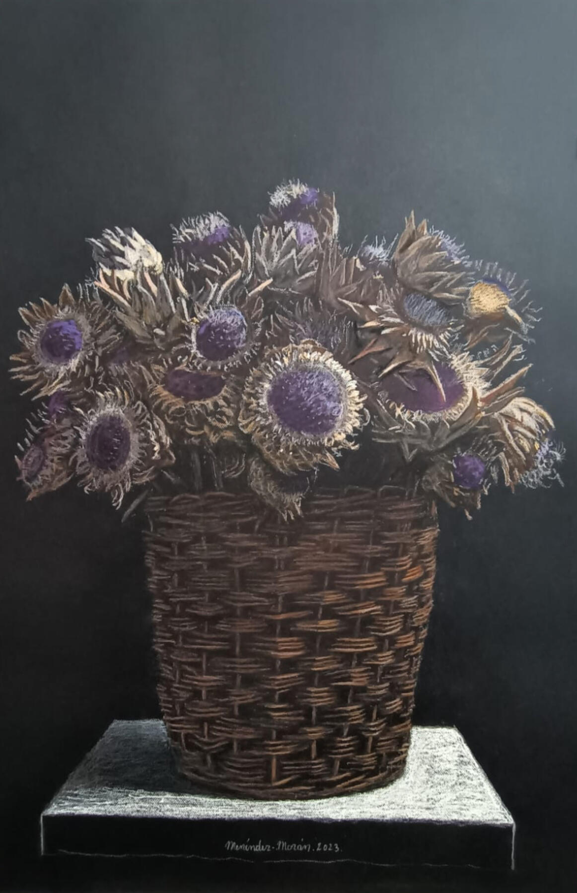 Flores de Alcachofa - Pastel